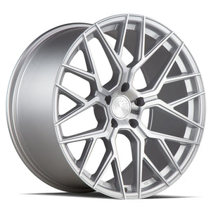 Aodhan AFF9 Machined Gloss Silver- The Wheel Zone