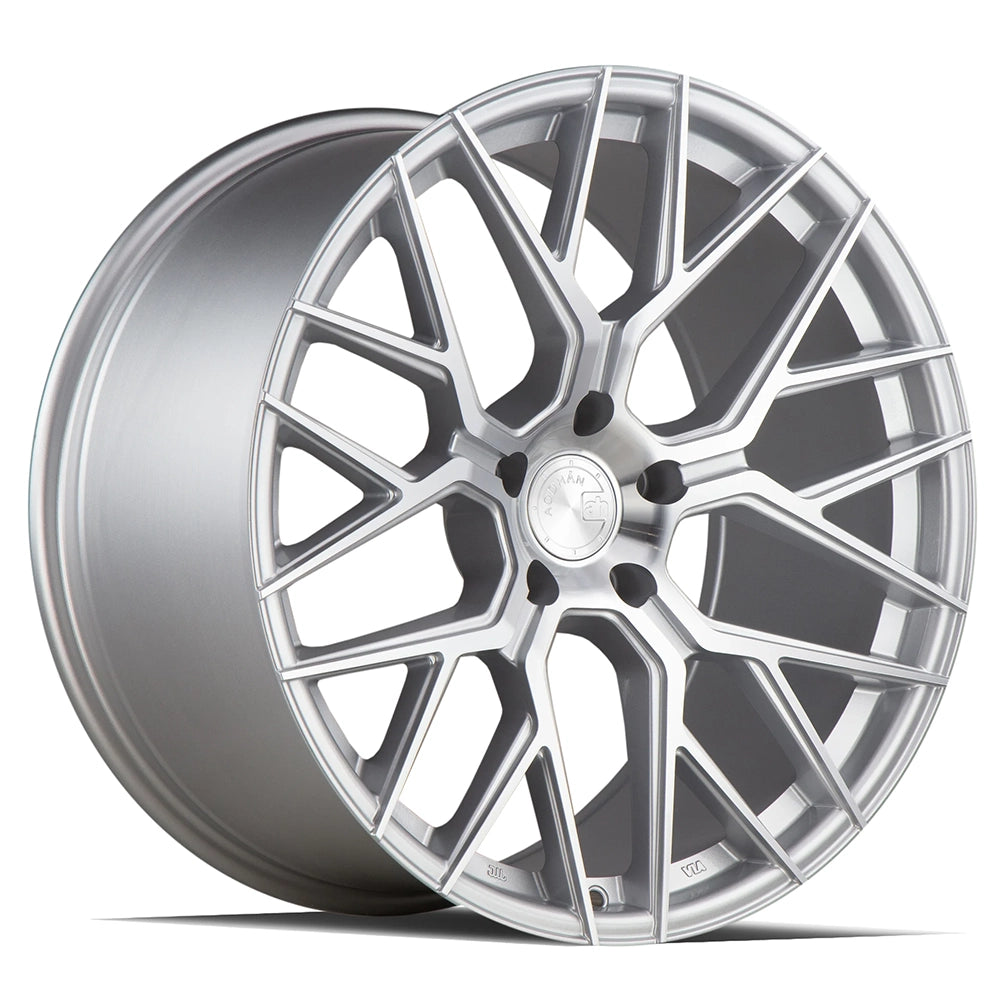 Aodhan AFF9 Machined Gloss Silver- The Wheel Zone