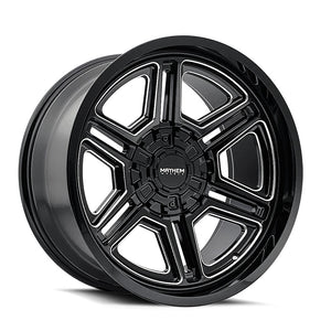 Mayhem Hermosa 8117 Black Machined- The Wheel Zone