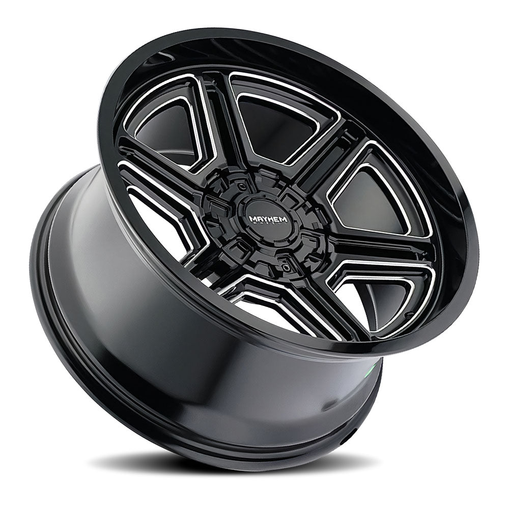 Mayhem Hermosa 8117 Black Machined- The Wheel Zone