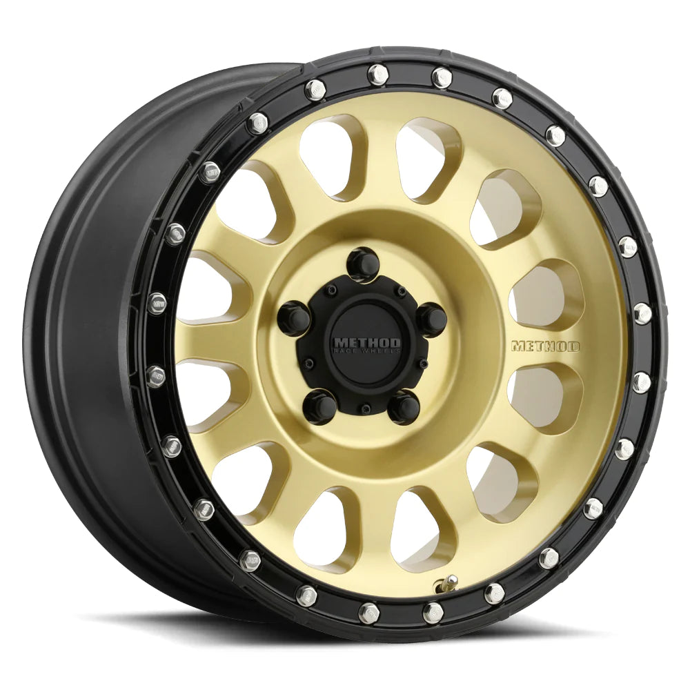 Method MR315 Gold - Black Lip- The Wheel Zone