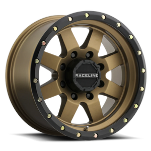 Raceline Defender 935BZ Bronze - Black Lip- The Wheel Zone