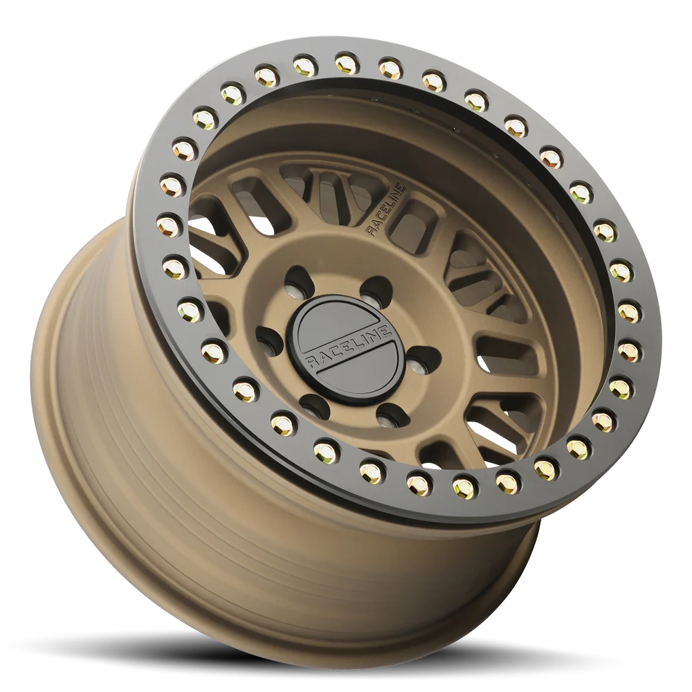 Raceline RT951BZ Ryno Textured Bronze - Black Lip- The Wheel Zone