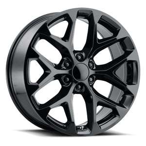 Voxx Snowflake Gloss Black- The Wheel Zone