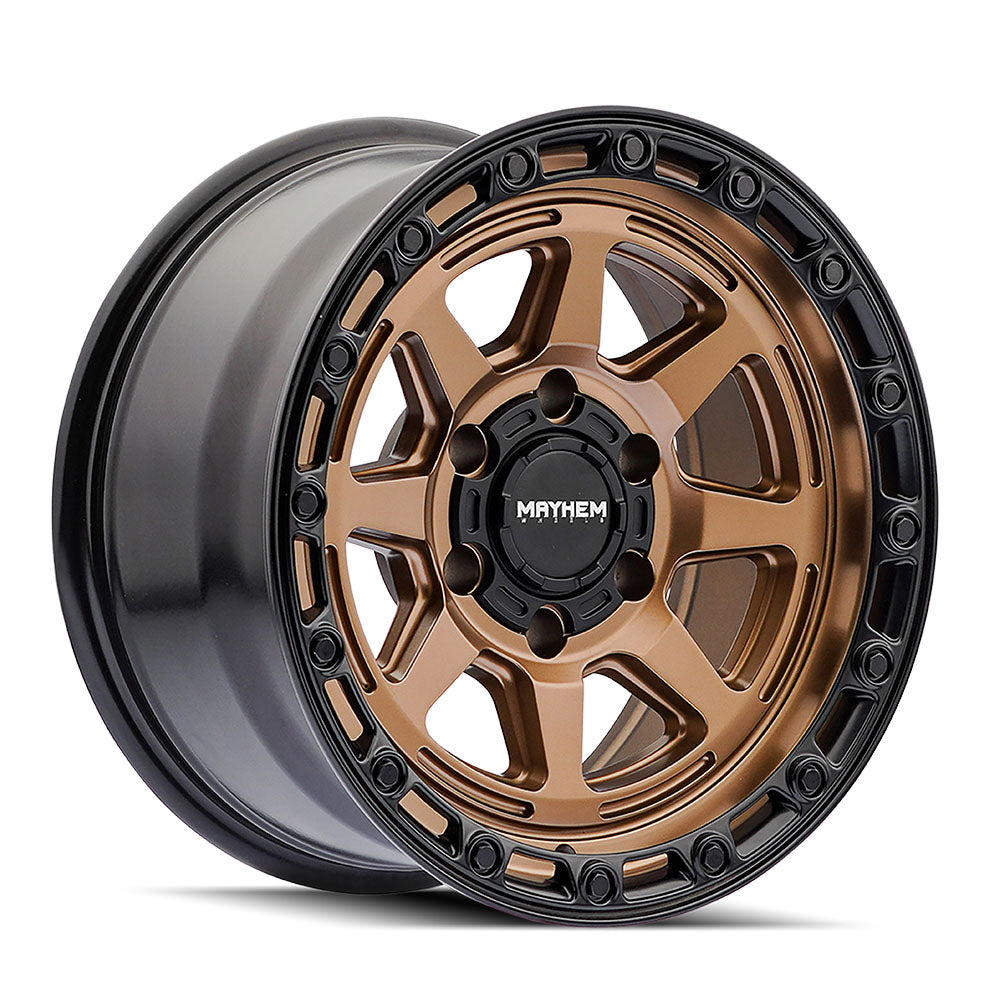 Mayhem Ridgeline 8306 Bronze Black Lip- The Wheel Zone