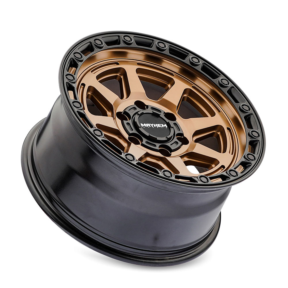 Mayhem Ridgeline 8306 Bronze Black Lip- The Wheel Zone