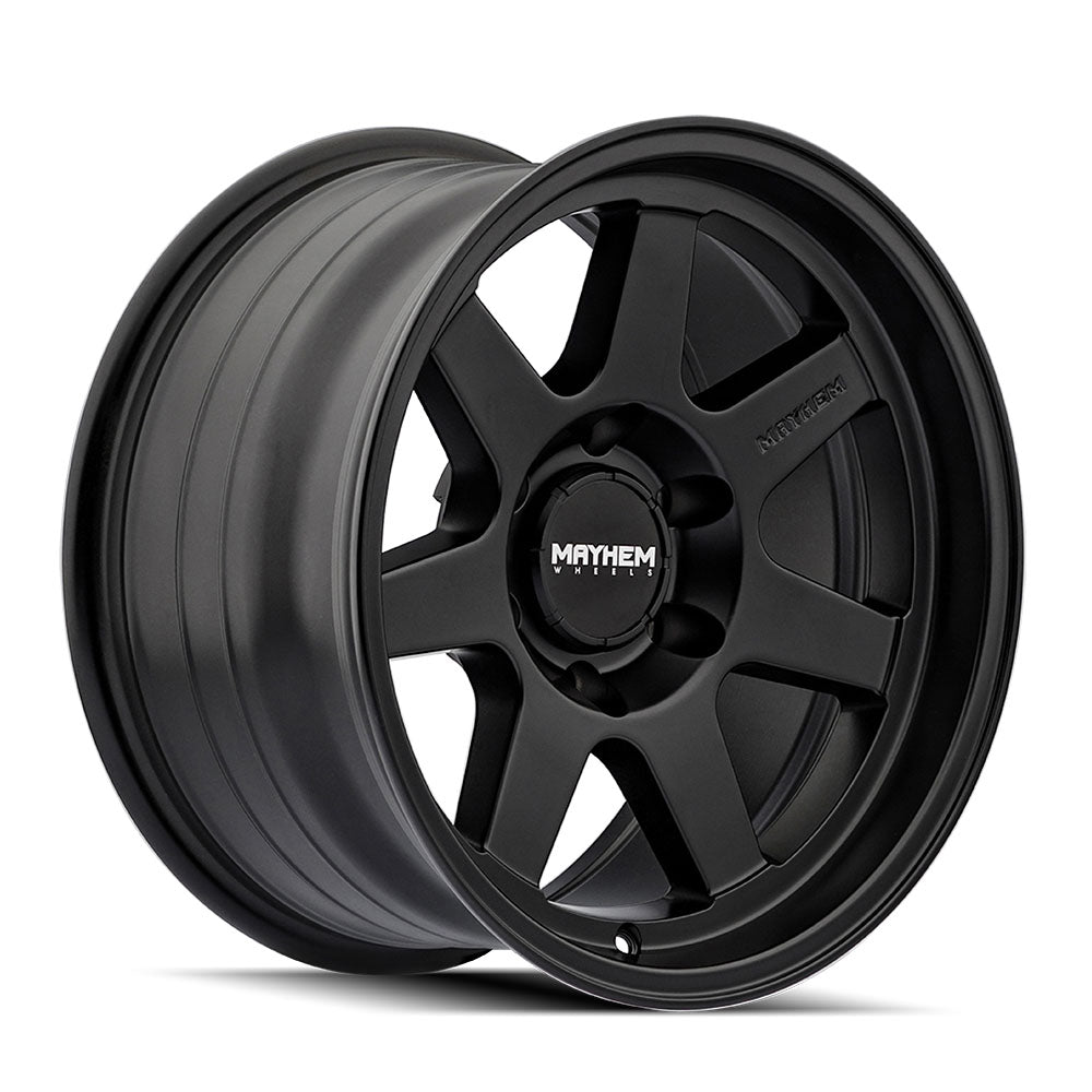 Mayhem Convoy 8307 Satin Black- The Wheel Zone