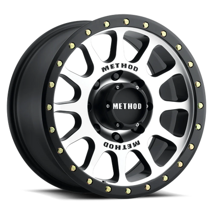 Method MR305 Machined - Matte Black Lip- The Wheel Zone