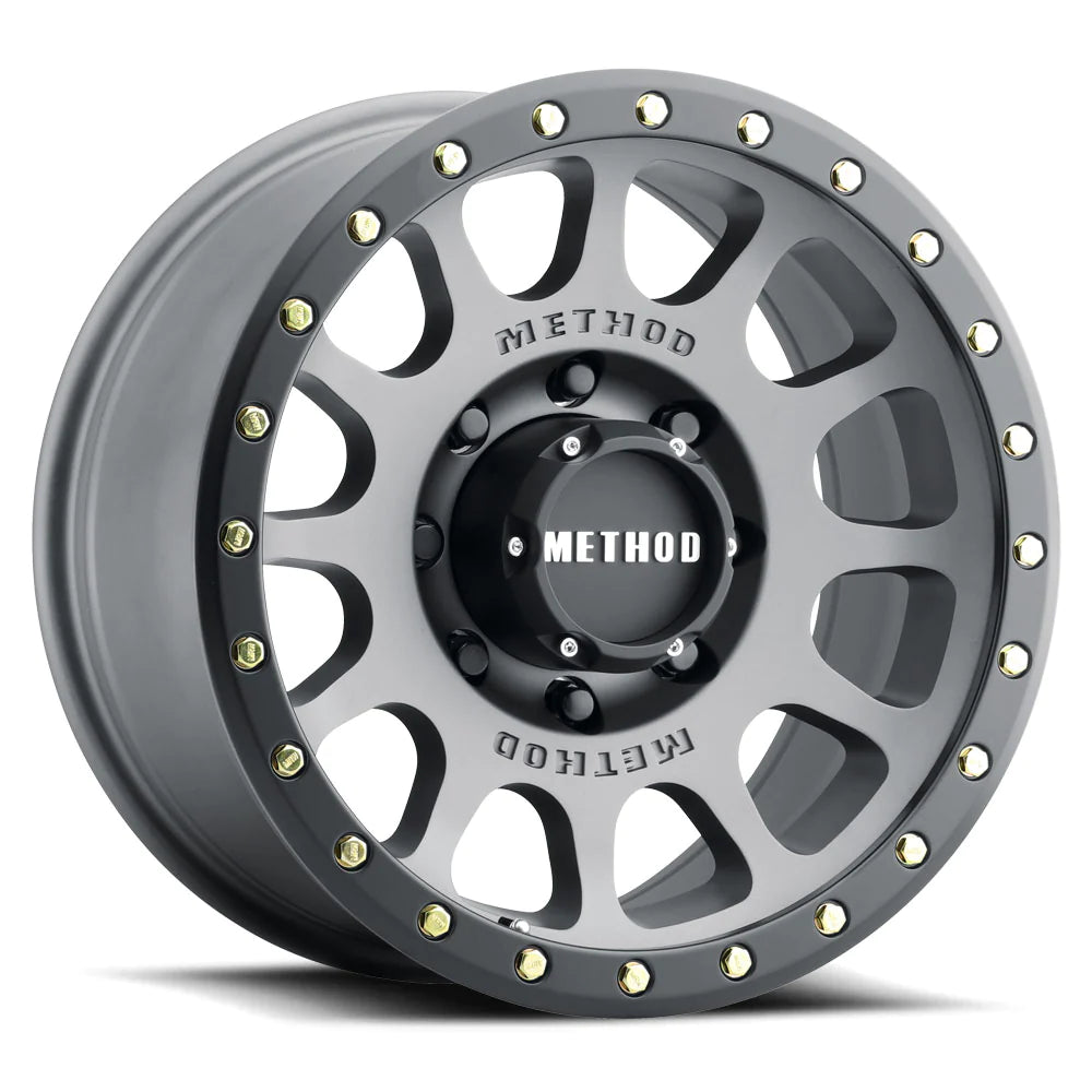 Method MR305 Titanium - Matte Black Lip- The Wheel Zone