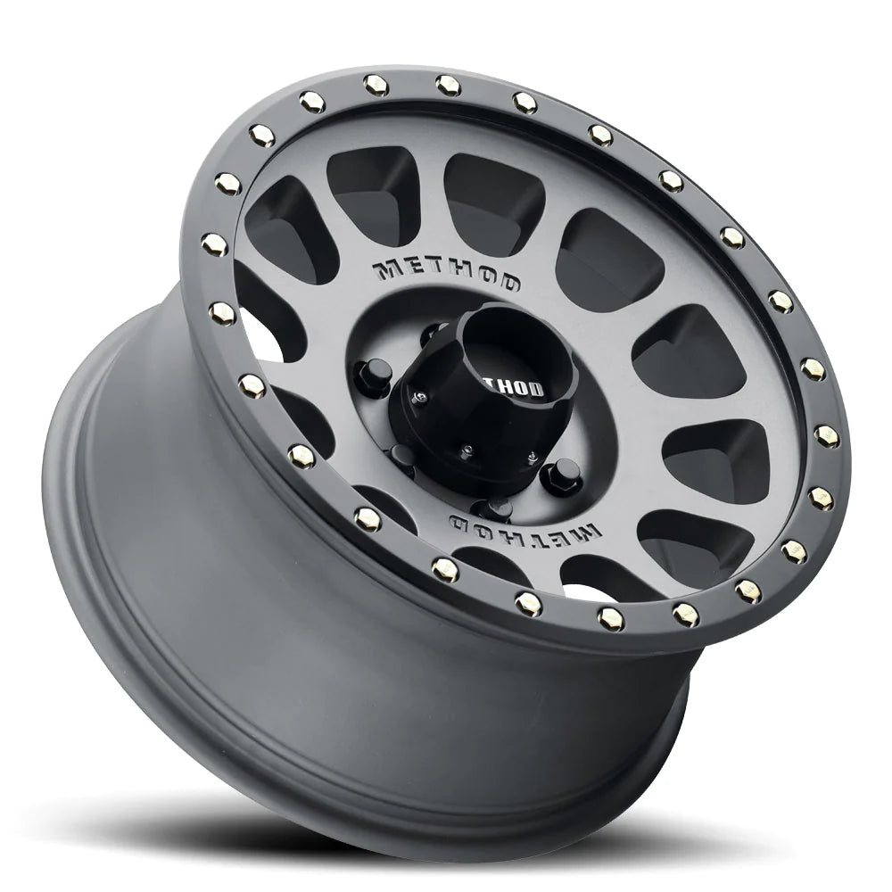 Method MR305 Titanium - Matte Black Lip- The Wheel Zone