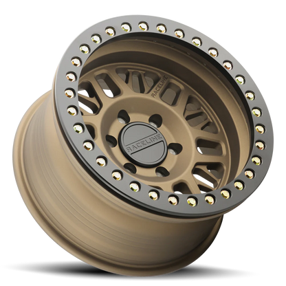 Raceline RT951BZ Ryno Textured Bronze - Black Lip- The Wheel Zone