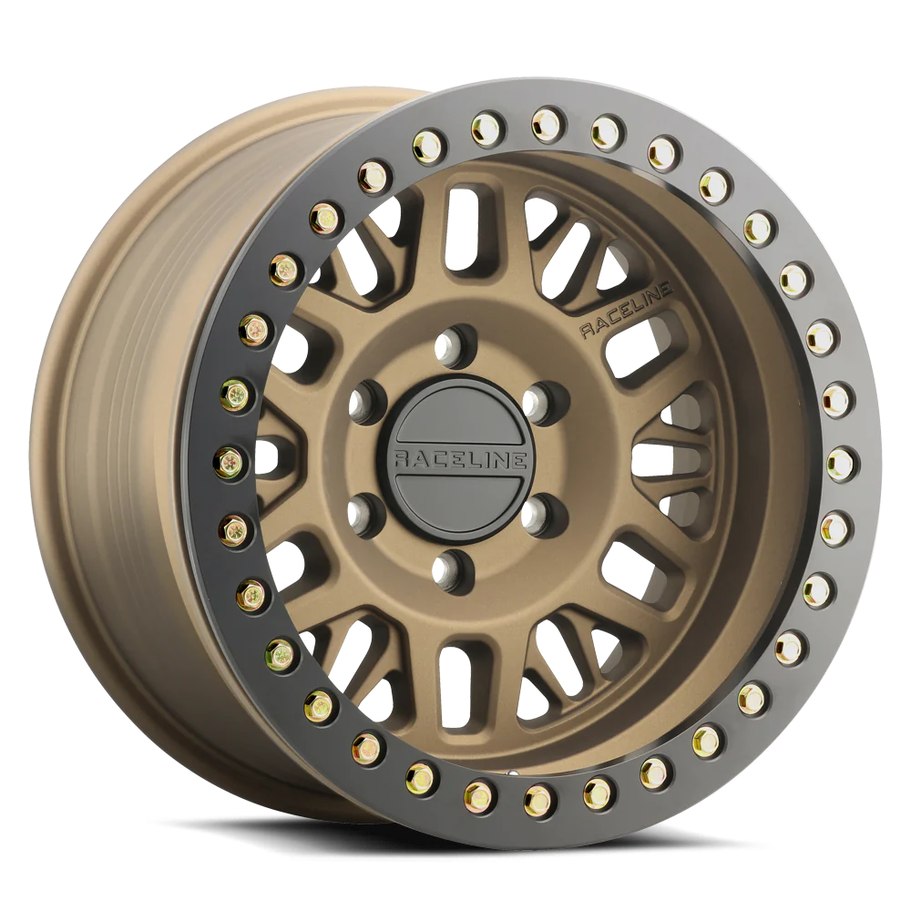 Raceline RT951BZ Ryno Textured Bronze - Black Lip- The Wheel Zone